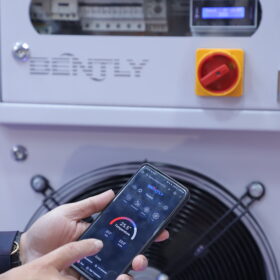 کولر گازی تابلو برق کاربری سنگین بنتلی BENTLY مدل BHD35000