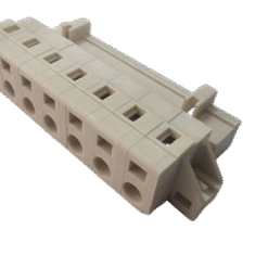 کانکتور پین سری TCZ7.5 با نگهدارنده کناری 7 پین