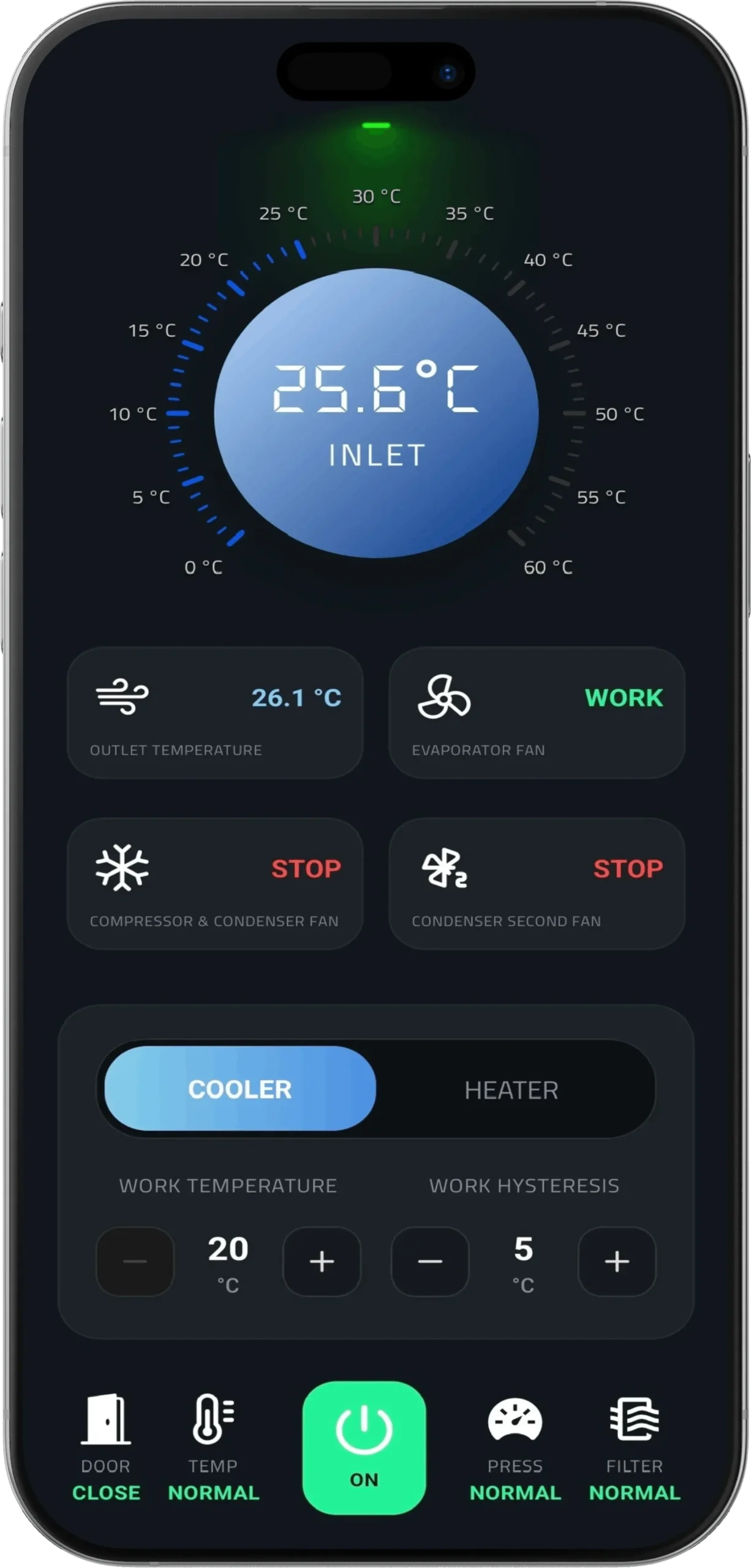 Cooler Mode
